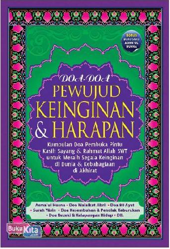 Cover Buku Doa-Doa Pewujud Keinginan & Harapan