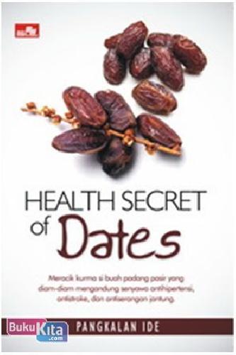 Cover Buku Health Secret Of Dates