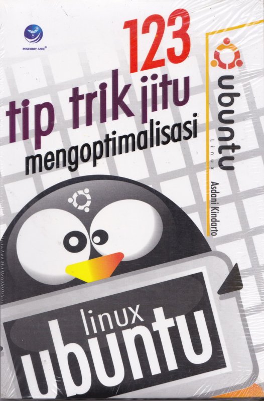 Cover Buku 123 TIP TRIK JITU MENGOPTIMASI LINUX UBUNTU