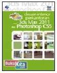 Cover Buku DESAIN INTERIOR PERKANTORAN DENGAN 3DS MAX 2011 DAN PHOTOSHOP CS5