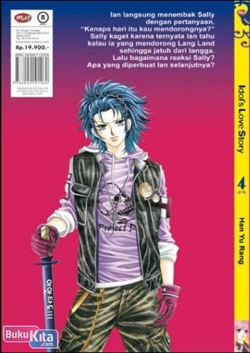 Cover Belakang Buku Idol Love Story 4