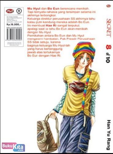 Cover Belakang Buku Secret 8