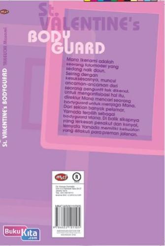 Cover Belakang Buku St. Valentine's Body Guard (Terbit Ulang)