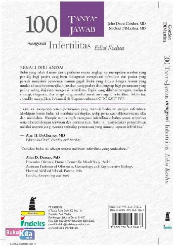 Cover Belakang Buku 100 Tanya Jawab mengenai Infertilitas, 2/e (HVS)