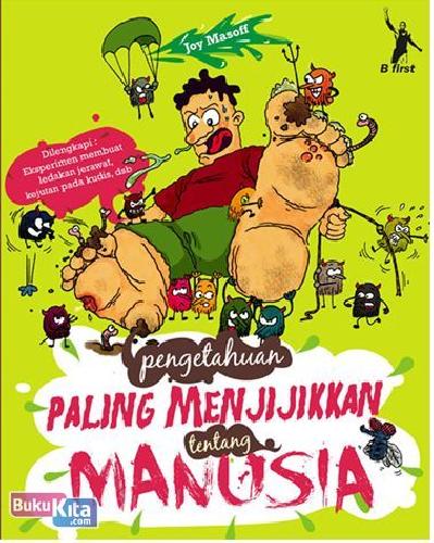 Cover Buku Pengetahuan Paling Menjijikan Tentang Manusia