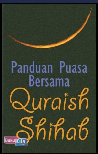 Cover Buku Panduan Puasa Bersama Quraish Shihab