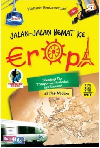 Cover Buku Jalan-Jalan Hemat ke Eropa