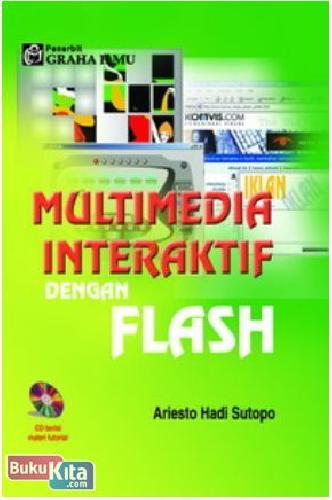 Cover Buku Multimedia Interaktif dengan Flash