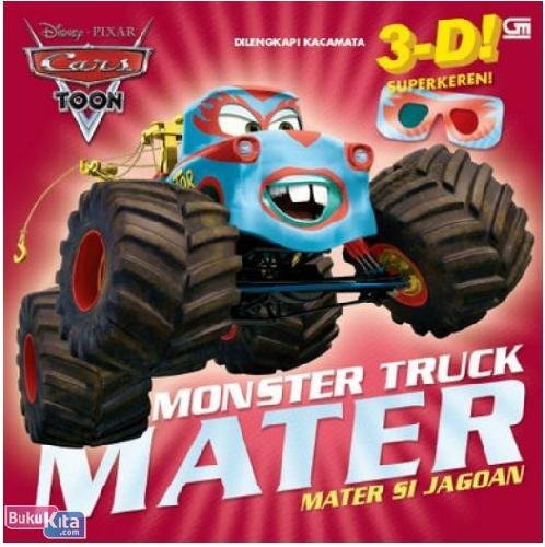 Cover Buku Cars Toon 3D : Mater si Jagoan
