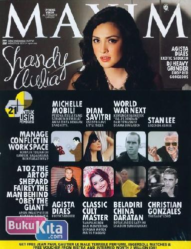 Cover Buku Majalah Maxim #69 - Agustus 2011