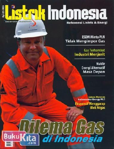 Cover Buku Majalah Listrik Indonesia #20 | 25 Juli - 25 Agustus 2011