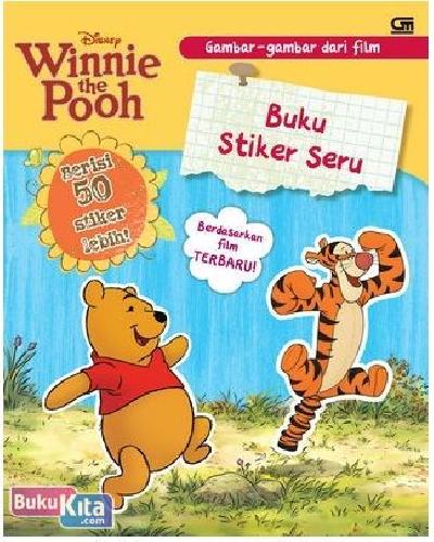 Cover Buku Winnie The Pooh - Buku Stiker Seru
