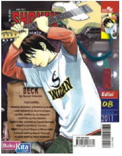 Cover Buku Majalah Shonen Magz 08 Thn 2011