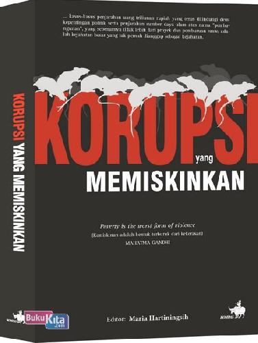 Cover Buku Korupsi yang Memiskinkan