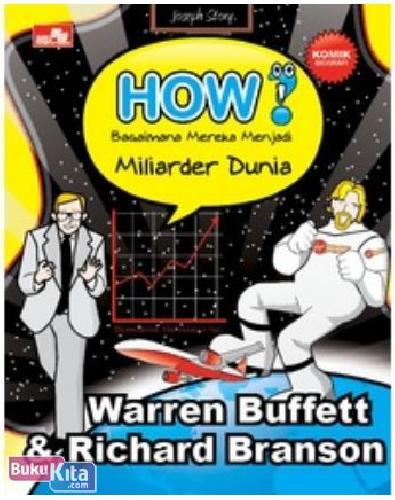 Cover Buku How? Warren Buffet dan Richard Branson