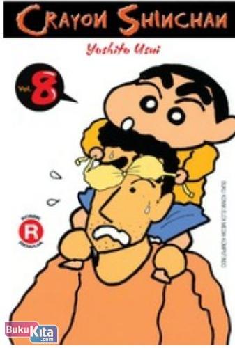 Cover Buku Crayon Shinchan 08