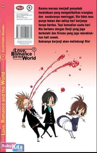 Cover Belakang Buku Love, Romance, and the World 1