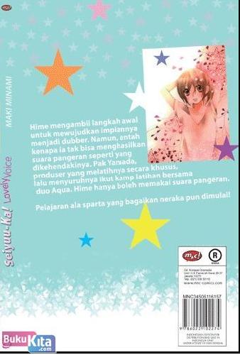 Cover Belakang Buku Seiyuu-Ka! Lovely Voice 3