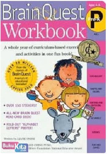 Cover Buku Brain Quest Workbook Pre-K (English Version)