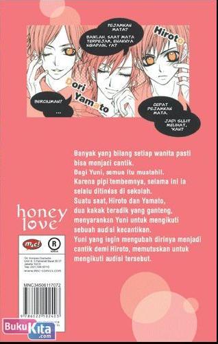 Cover Belakang Buku Honey Love
