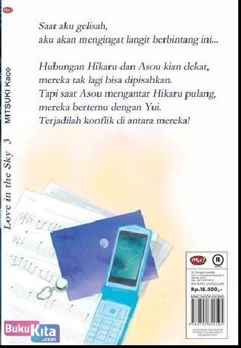 Cover Belakang Buku Love in the Sky 3