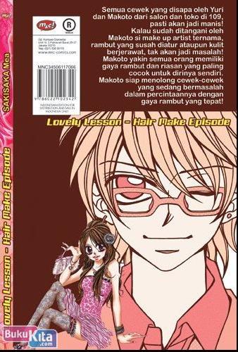 Cover Belakang Buku Lovely Lesson Hair Make Episode