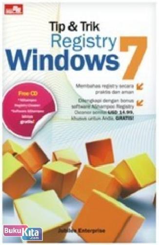 Cover Buku Tip & Trik Registry Windows 7