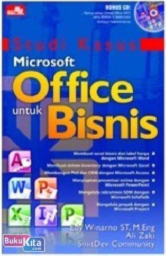 Cover Buku Studi Kasus Microsoft Office untuk Bisnis