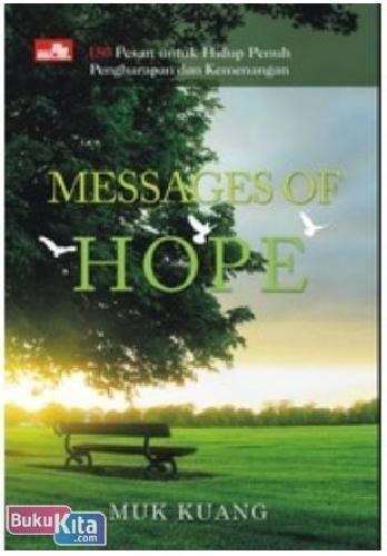Cover Buku Messages of Hope