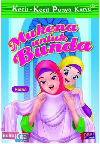 Cover Buku Kkpk : Mukena Untuk Bunda