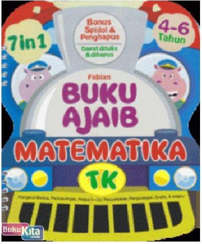 Cover Buku Buku Ajaib Matematika TK