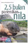 Cover Buku 2,5 Bulan Panen Ikan Nila