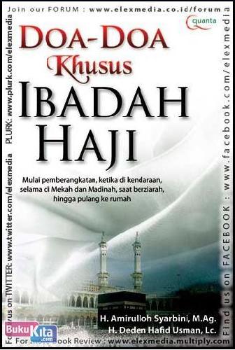 Cover Buku Doa-doa Khusus Ibadah Haji