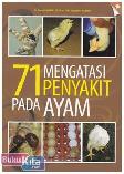 Cover Buku Mengatasi 71 Penyakit pada Ayam