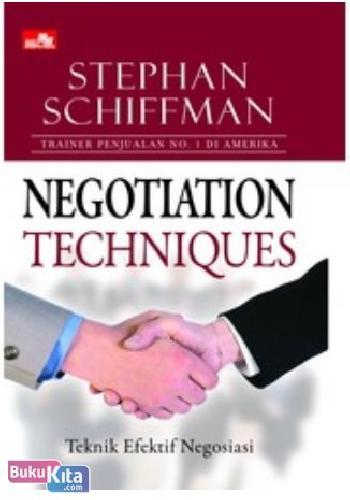 Cover Buku Negotiation Techniques