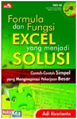 Cover Buku Formula dan Fungsi Excel yang Menjadi Solusi