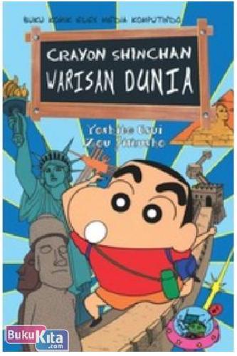 Cover Buku Crayon Shinchan - Warisan Dunia