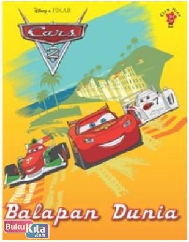 Cover Buku Mewarnai Cars2 : Balapan Dunia