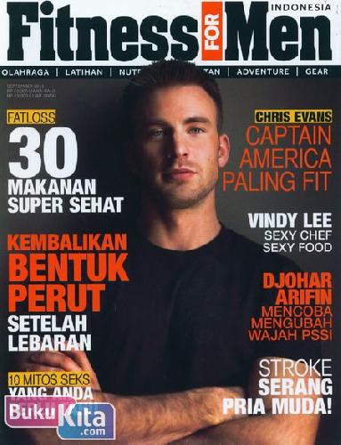 Cover Buku Majalah Fitness For Men - September 2011
