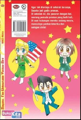 Cover Belakang Buku Sayaka, The Unbeatable Yankee Girl