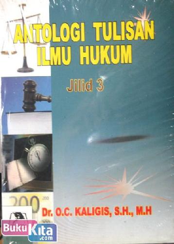 Cover Buku Antologi Tulisan Ilmu Hukum Jilid 3