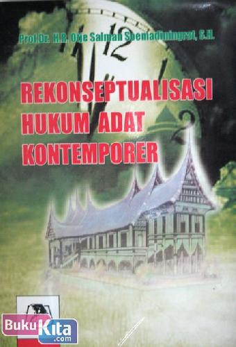 Cover Buku Rekonseptualisasi Hukum Adat Kontemporer
