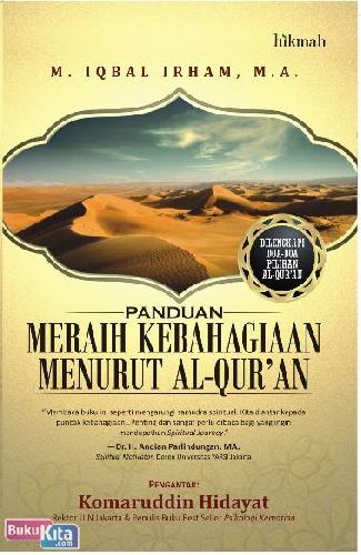 Cover Buku Panduan Meraih Kebahagiaan Menurut Al-qur