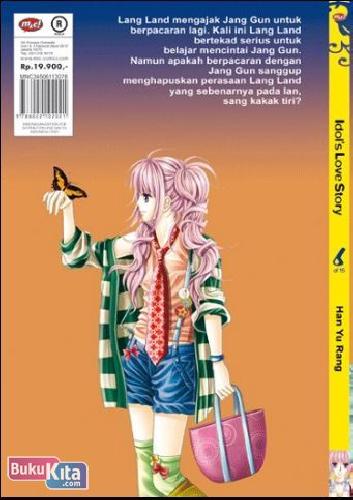 Cover Belakang Buku Idol Love Story 6