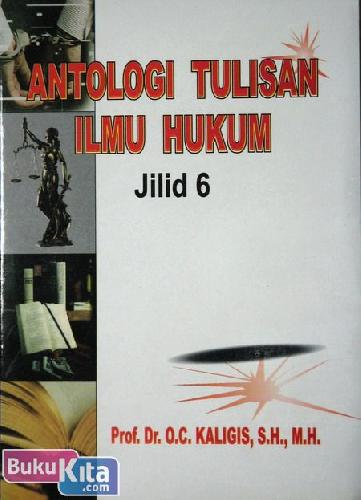 Cover Buku Antologi Tulisan Ilmu Hukum Jilid 6