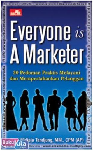 Cover Buku EVERYONE IS A MARKETER
