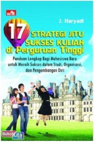 Cover Buku 17 Strategi Jitu Sukses Kuliah di Perguruan Tinggi