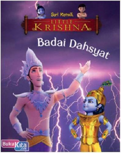 Cover Buku Seri Komik Little Krishna : Badai Dahsyat
