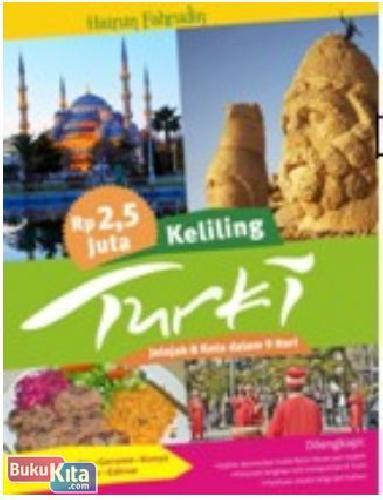 Cover Buku Rp. 2.5 Jutaan Keliling Turki