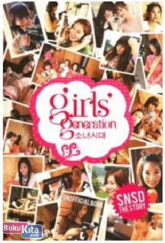 Cover Buku Girls Generation, Unofficial Book Of SNSD The Story